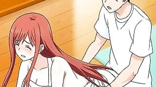 Anime Beauty Takes Hard Cock in Kitchen Before Breakfast