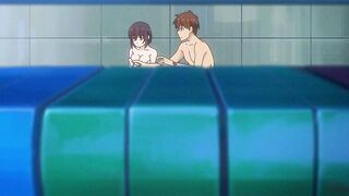 Hentai Pool Sex: Big Tits Straddle Hard Cock in Raw Bikini Ride