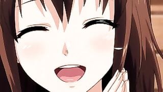 Uncensored Hentai Uniform Sex: Blushing Beauty Gets Filled First Time on Bed