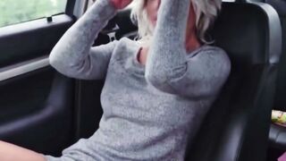 BBW Stepmom Seduces Stepson In Car For Hardcore Fuck
