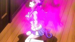 First Anal Demon Babe Rides Thick Cock in Hentai Fantasy