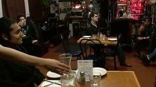 Juliette March Public Bondage Rough Anal Strangle