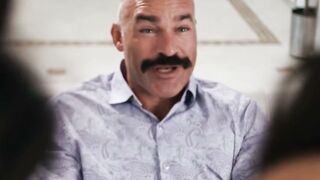 Lulu Chu & Kimmy Kimm Suck Stepdad Charles Dera's Dick in Matching Blue Dresses