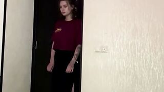 Schoolgirl Pays Rent with Painful Anal Virginity to BBW Cougar