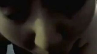 Asian College Girl Sucks Cock & Gets Huge Facial Cumshot
