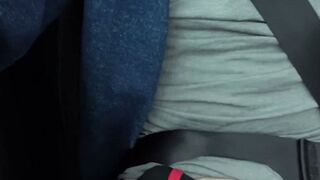 Smooth Czech Twink Gets Big Dick Handjob In Car