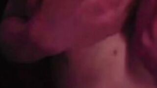 Big Boobs 18 Year Old Sucks Cock and Gets Messy Creampie on Bed