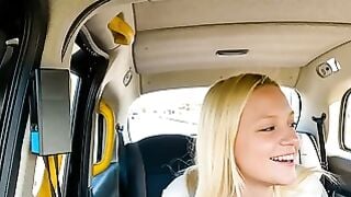 Abigail Mac Deepthroats Taxi Driver's Big Cock in White Shirt