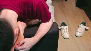 Marc Sucks Toes & Licks Honey Soles in Hardcore Gay Foot Worship