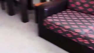 Blonde MILF Stepmother Deepthroats Thick Dick on Red Hotel Bed
