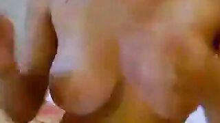 Amateur Webcam Girl Shows Big Boobs And Strips Naked