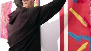 Lisa Ann and Ava Addams Get Busted in Art Gallery Threesome