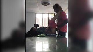 Desi Bhabhi Masturbates Then Gets Fucked By Three Guys
