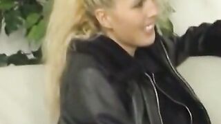 German Amateur Suzette Dale Sucks Cock & Takes Big Cumshot