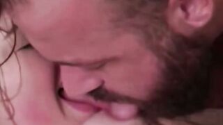 Babe Deepthroats Cock Rough to Cum Swallow
