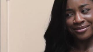Cubbi Thompson Deepthroats Black Cock in Rough Interracial Therapy Session