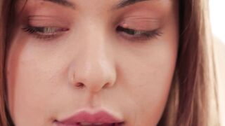 Emily Mayers Deepthroats Stepbrother's Big Cock in Rough Taboo Creampie