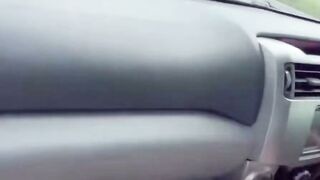Abigail Mac Sucks Cock and Rides Big Dick on the Road in Lingerie