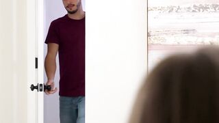 Venus Vixen Rides Stepbro's Thick Cock in Pink Lingerie