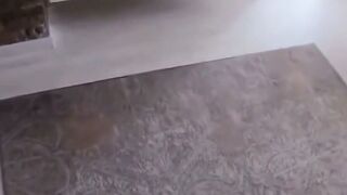 Stepdaddy Forces Teen Daughter to Swallow Cum in Amateur POV