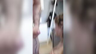 Tatted Stud Deepthroats Cock in Amateur Hardcore Fuck