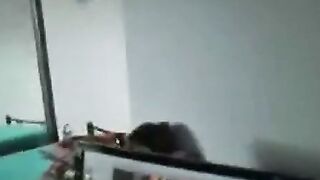German MILF Watches Hot Guy Stroke His Cock And Cums Hard