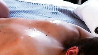 Love Fucks Teen Guy During Sensual Massage Scene
