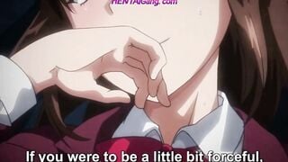 Blushing Schoolgirl Rides Senior & Deepthroats Him in Uniform