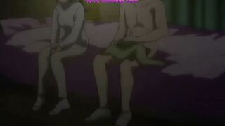 Married Wife Deepthroats Husband Under Kotatsu Blanket for Creampie