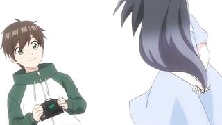 Cheating Anime Roommate Rides Hard Before Boyfriend Returns Home