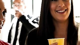 Victoria Pure & Lyen Parker Office Threesome Boss Pounds Tight Asses