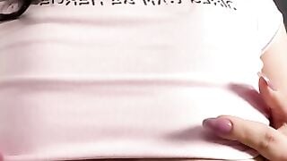 Pink Top Teen Exposed: Big Tits & Tight Jeans POV
