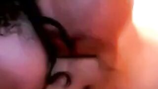 Busty Latina Squirts On Webcam While Finger Pussy
