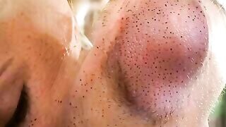 Amateur Blonde MILF Titty Fucked And Drenched In Cum