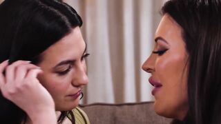 Big Tits Lesbian Therapist Serene Siren Licks Hairy Pussy Threesome with Teen Megan Mistakes