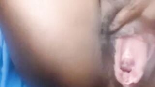 Black Model Gaping Pussy Close Up Solo Webcam