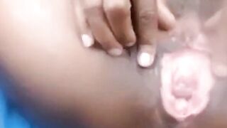 Black Model Gaping Pussy Close Up Solo Webcam