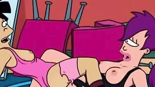 Futurama Hentai Parody: Leela & Amy Uncensored Cartoon Sex Scenes