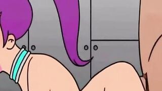 Futurama Hentai Parody: Leela & Amy Uncensored Cartoon Sex Scenes