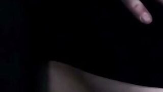 Blonde Cougar Deepthroats Thick Cock on Car Hood in Dark Garage