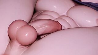Hooded Anime Futa Sucks Cock & Gets Hardcore Anal Cumshot