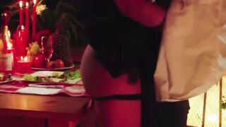Valentines Day Date Amateur lovers sex vlog 122