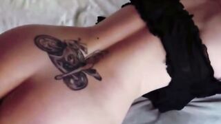 Inked Blonde Chocolate Foodporn Bj Drink