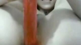 Extreme Anal Dildo Webcam Show