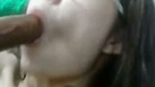 Extreme Anal Dildo Webcam Show