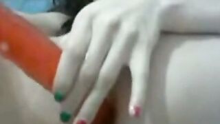 Extreme Anal Dildo Webcam Show