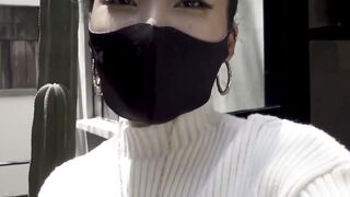 oriental women into Leather Harness Gets Doggy Style Nailed