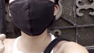 oriental women into Leather Harness Gets Doggy Style Nailed