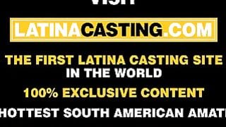 My LATINA Spanish teacher wanted to work on my speaking... I ended up CUMMING in her