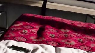 Red head milf Blows Dick on Film Call Then Deepthroats Rough